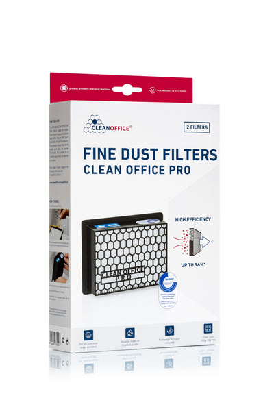 Clean Office Pro - Jeu de 2 filtres d'imprimante pour la poussière fine