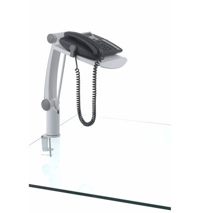 Adjustable landline phone stand